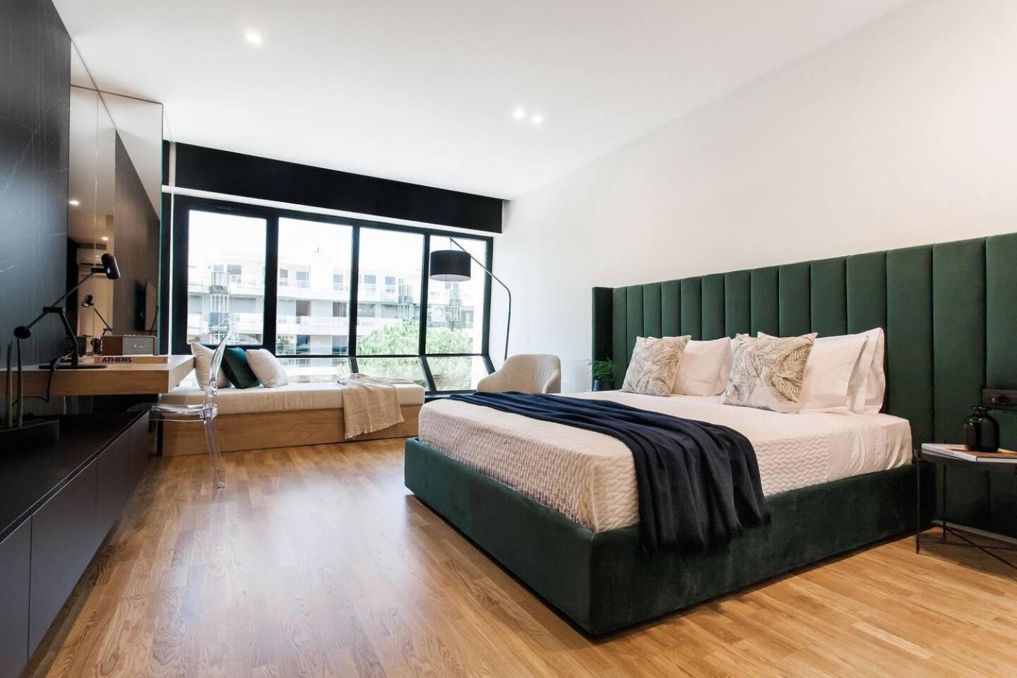 2 Sidebyside Suites In Athens Riviera By The Olon Bagian luar foto